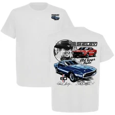 Classic Mustang Tribute to Carroll Shelby Tee Classic Ford Cotton Short Sleeve