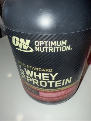 OPTIMUM NUTRITION GOLD STANDARD WHEY DELICIOUS STRAWBERRY - 2.07 LBS