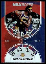 2021-22 Hoops Legends of the Ball Wilt Chamberlain Los Angeles Lakers #10