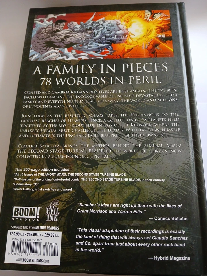 THE AMORY WARS THE SECOND STAGE TURBINE BLADE NEW HARDBACK BOOK COHEED & CAMBRIA - Image 2 of 4