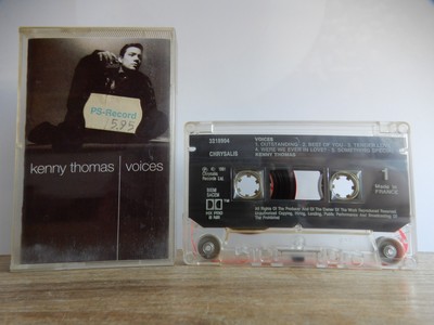 KENNY THOMAS VOICES MUSIK KASSETTE MC TAPE HX-Pro 1991 CHRYSALIS 90's