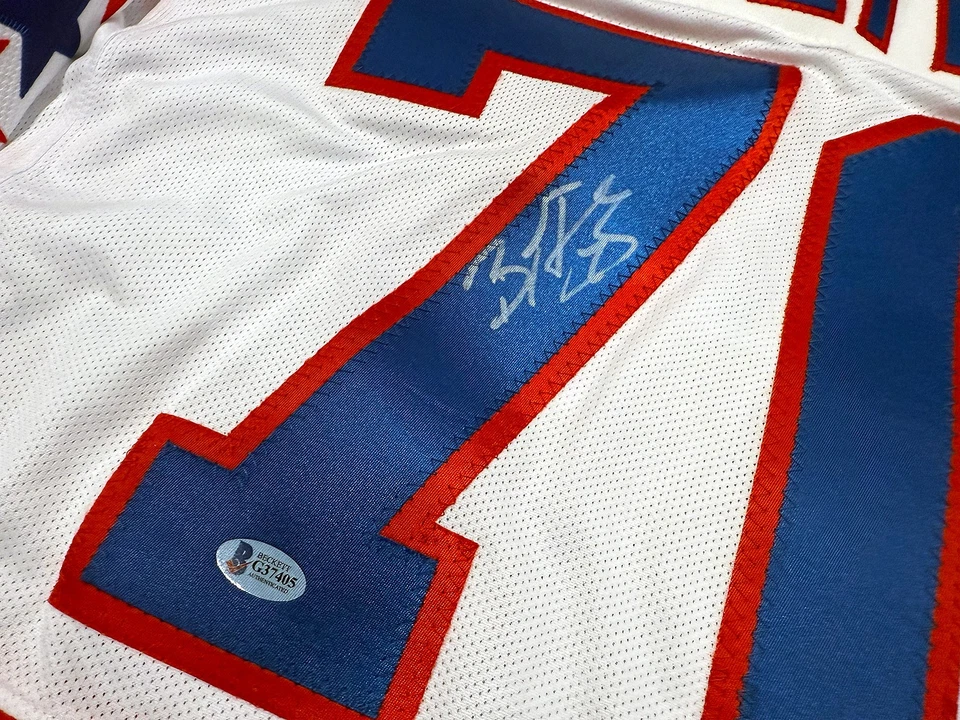 BRADEN HOLTBY Washington Capitals SIGNED Autographed JERSEY Beckett COA Large - Image 2 of 4