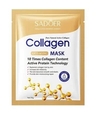 SADOER COLLAGEN FACIAL MASK ACTIVE PROTEIN TECHNOLOGY NEW SEALED 25G