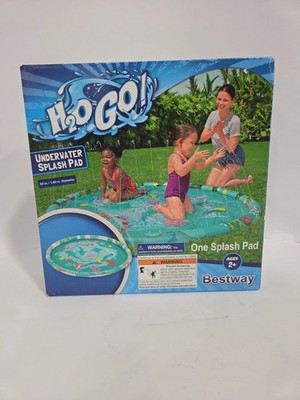 Bestway H2O GO Sprinkler Splash Pad Marine Life Wading Pool 65in