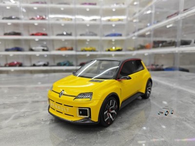 OTTO 1:18 Renault 5 E-TECH Limited Resin Car Model Collection Ornament