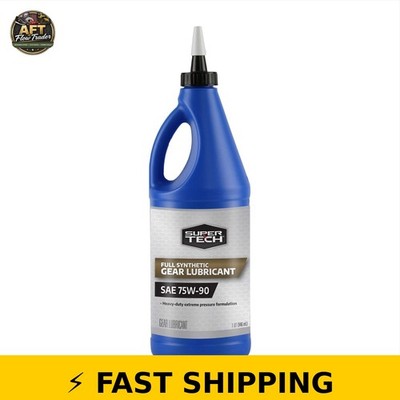 Super Tech Full Synthetic Gear Lubricant SAE 75W-90, 1 Quart