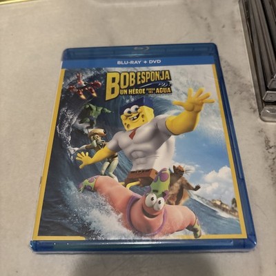 The spongebob Movie: Sponge Out of Water (Blu-ray, 2015) Spanish Packaging