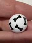DOG Bone & Paw Wooden Beads (68Pieces) - Dog Paws, Round Bones/Paw Beads — photo 3