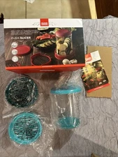 Kuhn Rikon Push Slicer Swiss Design Set Aqua