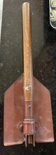 Vintage Canadian Military Folding Shovel with Wooden Handle