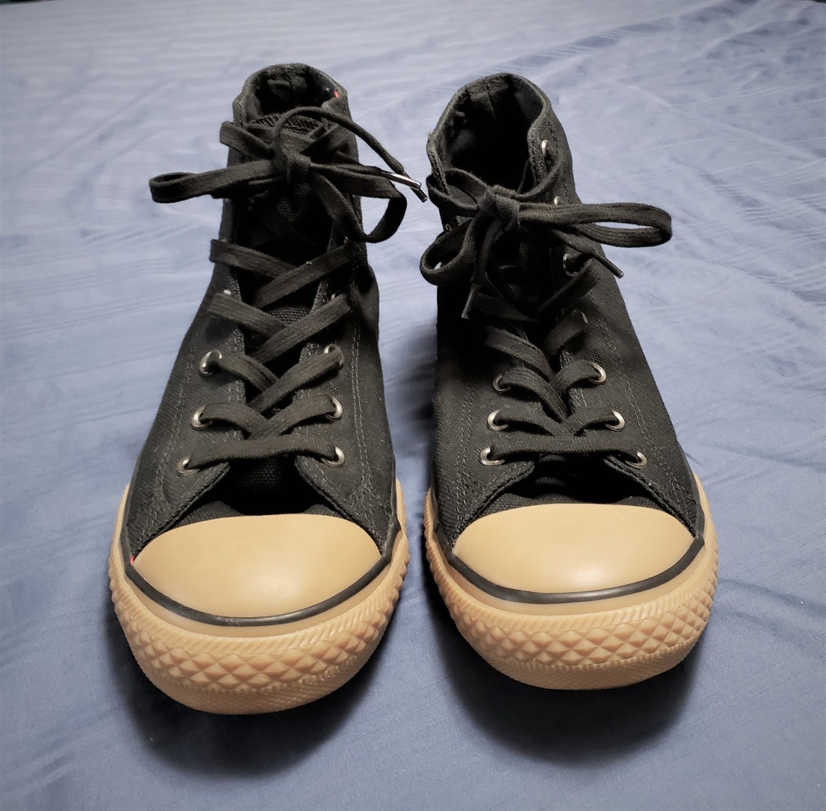 Converse All Star Fresh Junior Youth Size Black Brown High Top