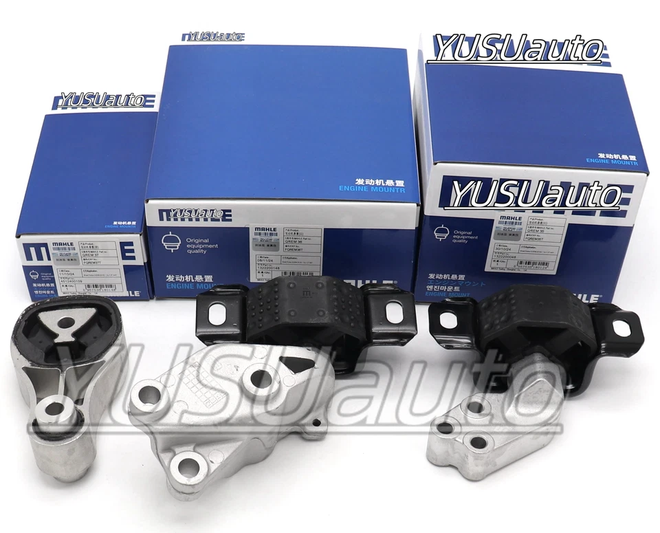Montaje de motor y transmisión MAHLE 3x genuino para Smart Fortwo 2008-2015 1,0 L Foto 2 de 4