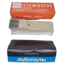 Staticmaster Model IC200 Vintage 1976 Box Manual Photo Cleaning Camera Equipment