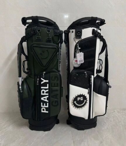 PEARLY GATES Pearly Gates Golf Bag Caddie Bag Stand Type Niko japan - Picture 2 of 9