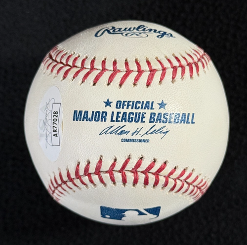 Béisbol OML firmado por Omar Infante certificado de autenticidad JSA - Imagen 3 de 7