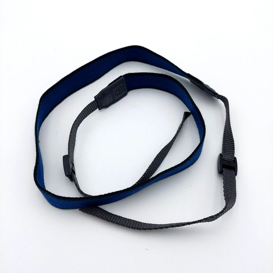 Genuine Sony HandyCam Camera Neck Shoulder Strap Replacement Blue Canvas 46"x1" - Image 3 of 4