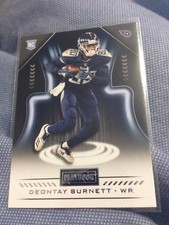 Deontay Burnett 2018 Playbook #125 Rc Titans