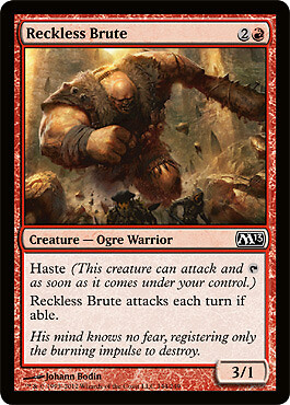 Magic 2013 Reckless Brute - Foil