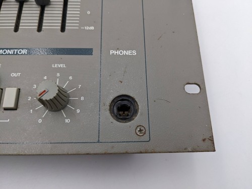 RARO Stanton-Vestax PMC 610 Mixer DJ stereo professionale NON TESTATO senza alimentatore - Foto 10 di 10