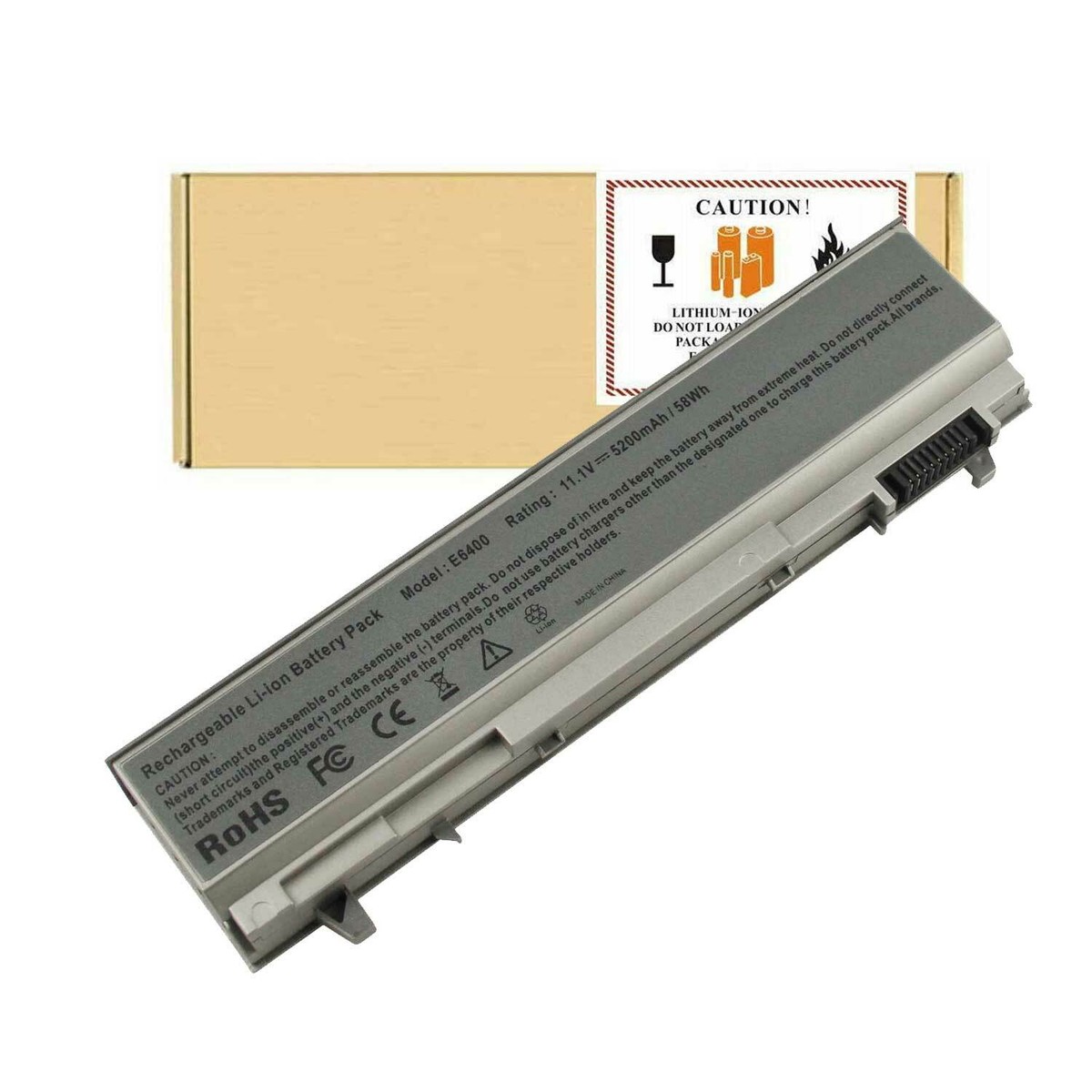 For Dell Latitude E6400 E6410 60Wh 11.1V Laptop Battery ND8CG
