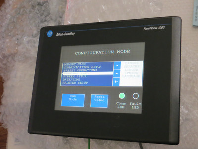 Allen Bradley PanelView 1000 2711-T10C20L1/D ColorTouch, 2004 Nice Used Tested 