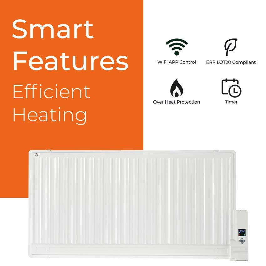 Celsius WIFI Oil Filled Electric Radiator + Timer, Thermostat, Voice Control  | eBay