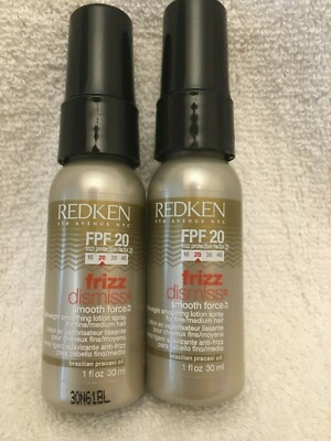 REDKEN FPF 20 FRIZZ DISMISS SMOOTH FORCE 1 fl oz 30 ml (2units)