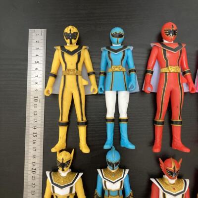 風魔の小次郎 SOFT VINYL COLLECTIBLE FIGURE Power Rangers Mystic Force Magiranger Soft Vinyl Figure 14pSet