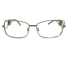 Givenchy SGV 210 Sunglasses Frames Only Gold Silver Col.R80 H11743