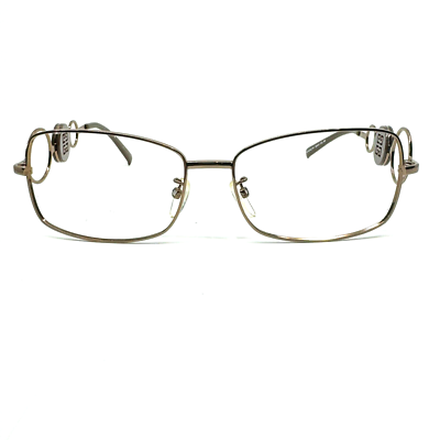 Givenchy SGV 210 Sunglasses Frames Only Gold Silver Col.R80 