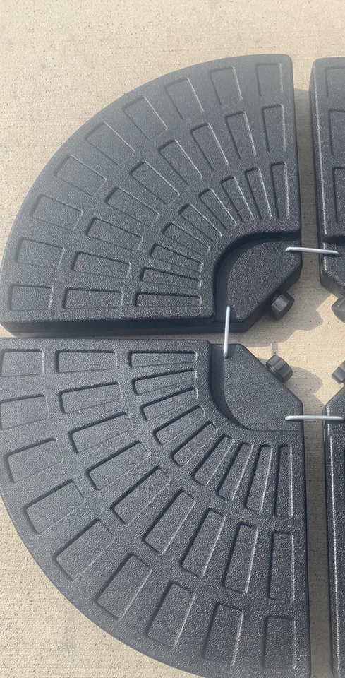 Paraguas Base Soporte Best Choice Products 4 Piezas Offset Voladizo Paraguas Nuevo Foto 2 de 4