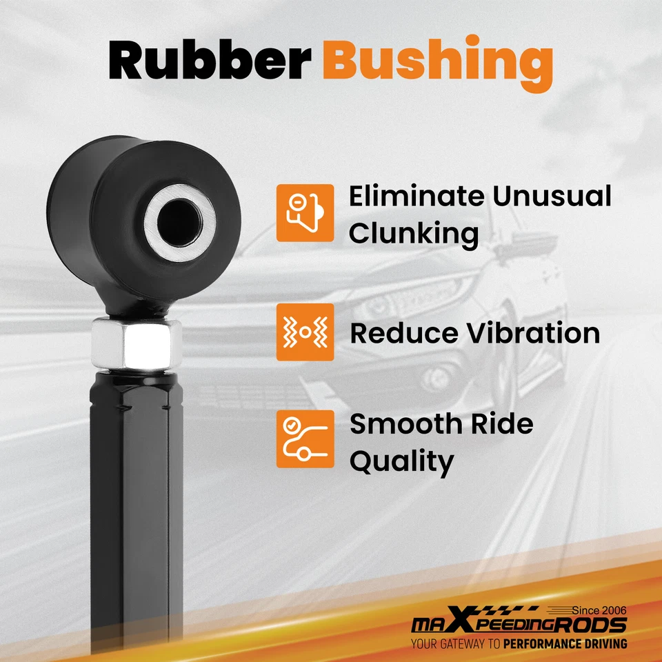 Brazos de inclinación superiores e inferiores traseros de 6 piezas para Honda Accord 2004-08 Acura TSX 2003-2007 Foto 3 de 4