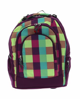 TAKE IT EASY Berlin Schoolbag Schulrucksack Tasche Soho Grün Violett Neu