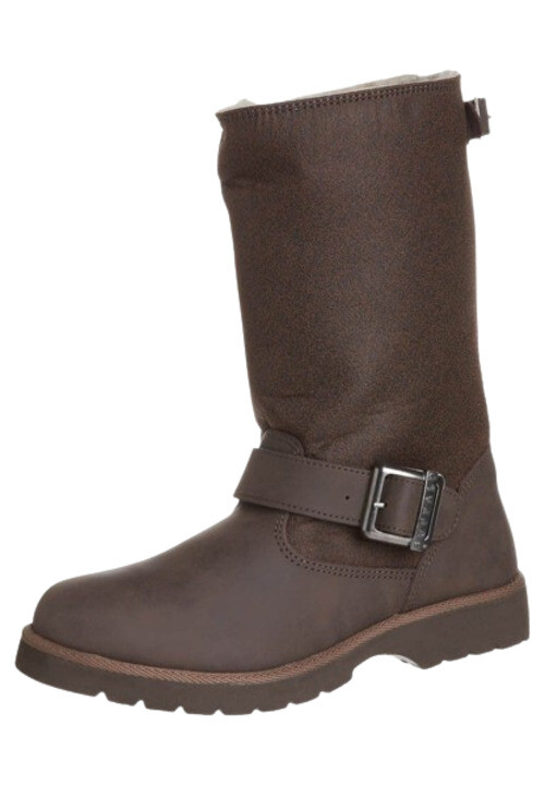 КРОССОВКИ BUFFALO 12844 ACTION ИЗ НУБУКА HEDOSA BROWN 432 ТЕМНО-КРАСНЫЕ НА МОЛНИИ S6 16290₽