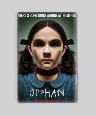 ORPHAN (2009) - 2'' x 3'' MOVIE POSTER MAGNET (horror slasher cult)