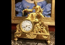 Empire Pendule, MERKUR DER GÖTTERBOTE, 1797!!