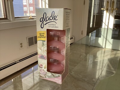 NOS DISCONTINUED GLADE INFUSED SCENTED OIL CANDLE REFILLS ANGEL