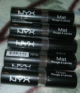 Details About 5 Nyx Matte Lipstick Mls34 Haze Brume