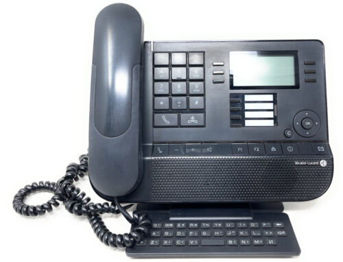 Alcatel Lucent 8028 Premium Deskphone Phone Voip Used, Keyboard, LCD Display - Picture 1 of 2