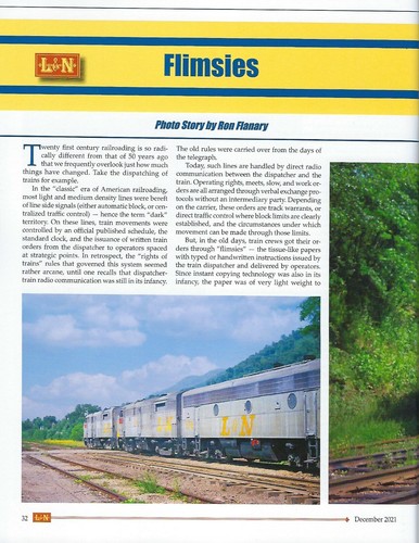 L&N Magazine, 4th Qtr. 2021 - LOUISVILLE & NASHVILLE Railroad Historical (NEW) - Picture 3 of 5