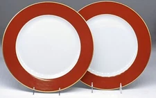 Limoges Service Plate Charger Opaline Safran by Bernardaud