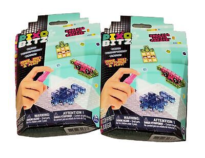 2 Pack Pixobitz, Clear Pack with 312 Exclusive Water Fuse Beads