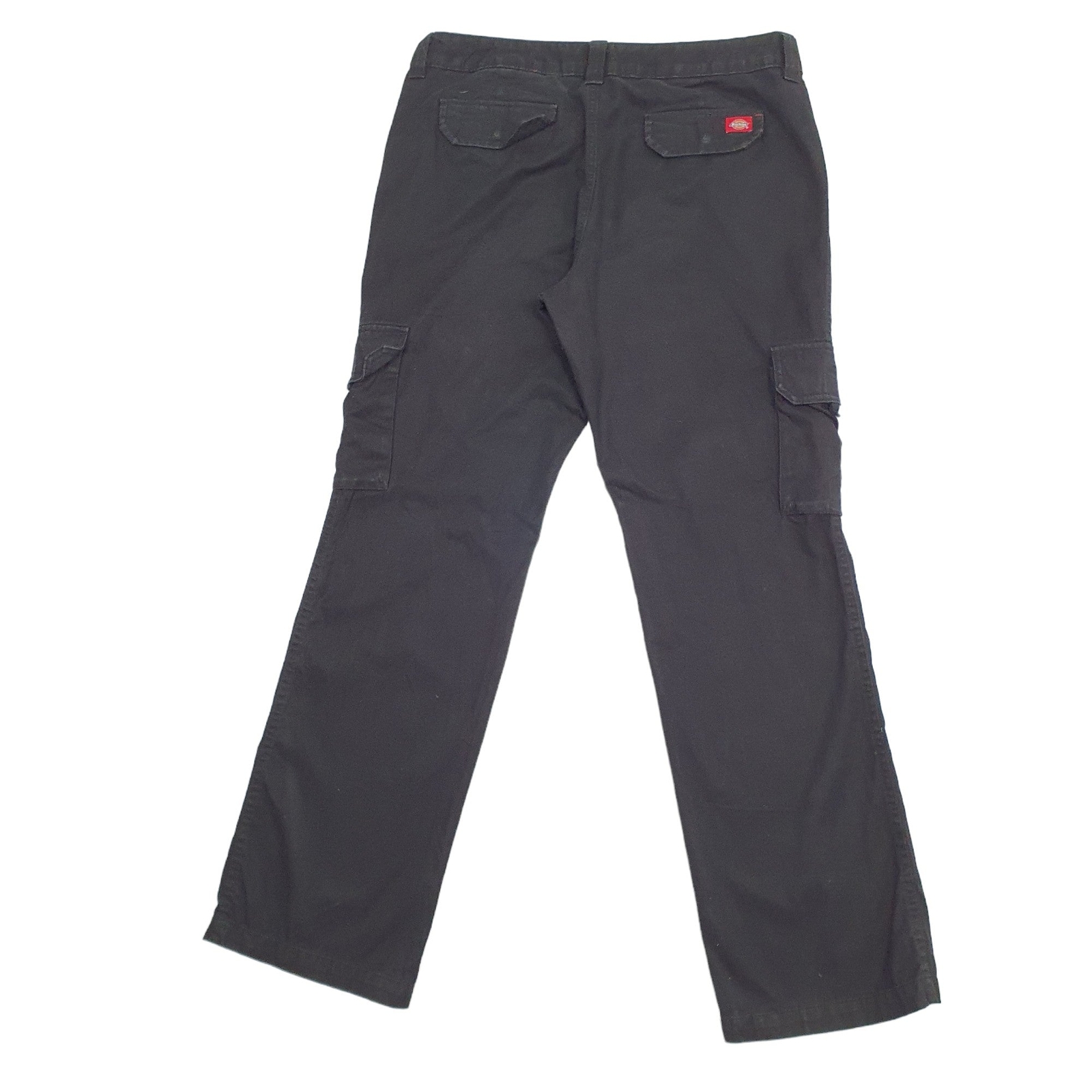 DICKIES Cargo Workwear Trousers Cotton Black Womens  16 image 3