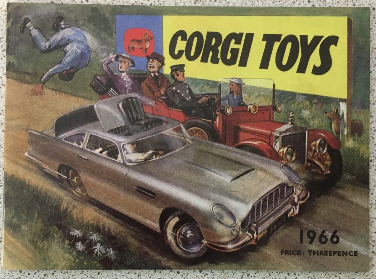 Authentic 40 page reproduction 1966 Corgi Toys catalogue. eBay