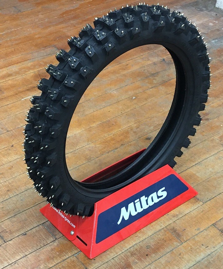 Mitas Studded Winter Motorcycle Tire Rear 110/9019 110 90