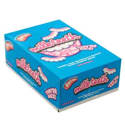 240x Barratt Milk Teeth Vanilla & Strawberry Flavour Teeth Shaped Gums