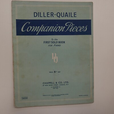 Klavier BEGLEITSTÜCKE Faust Klavier Solobuch, Diller-Quaile, Chappell