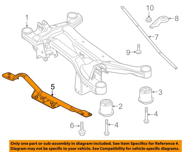 2008 Dodge Caliber Rear Suspension Diagram - How Much?