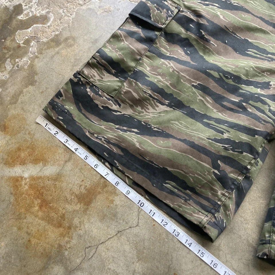 Pantalones Cortos BDU Vintage Tiger Stripe 3XL XXXL Ejército Grunge Exterior Carga Rothco Foto 3 de 4