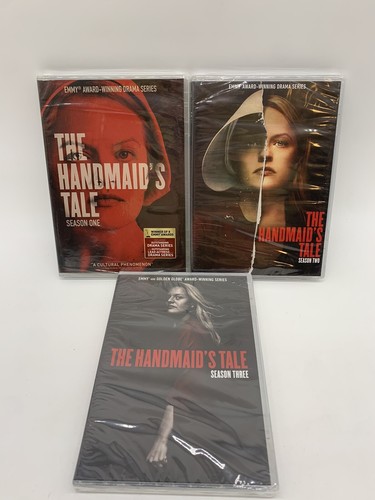 The Handmaid's Tale TV Series Complete Seasons 1-3 (1 2 & 3) NEW DVD BUNDLE SET - Picture 1 of 5